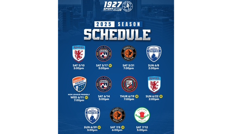 1927SC Schedule